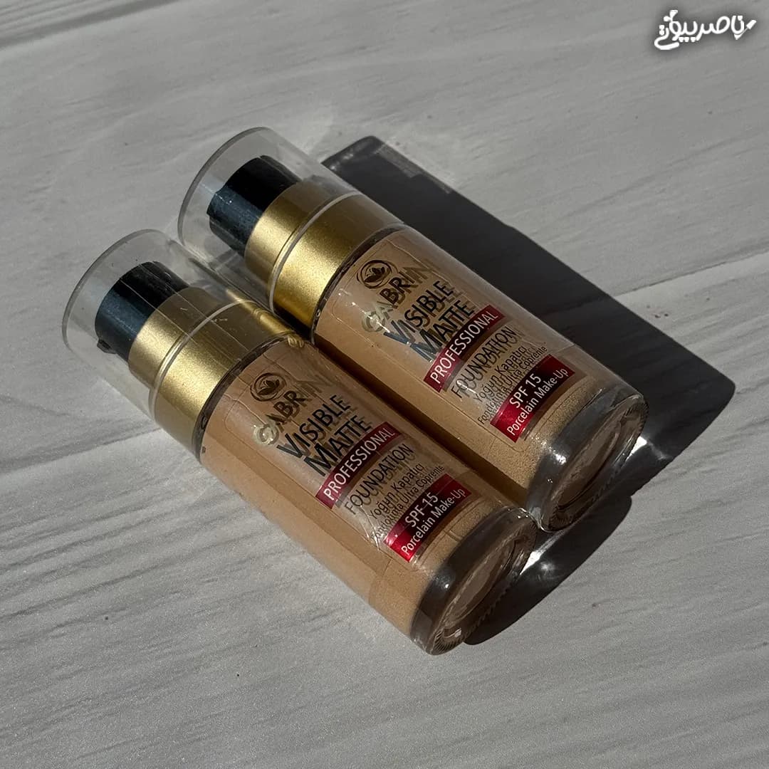 کرم پودر شیشه ای گابرینی مدل Visible Matte — تصویر ۶