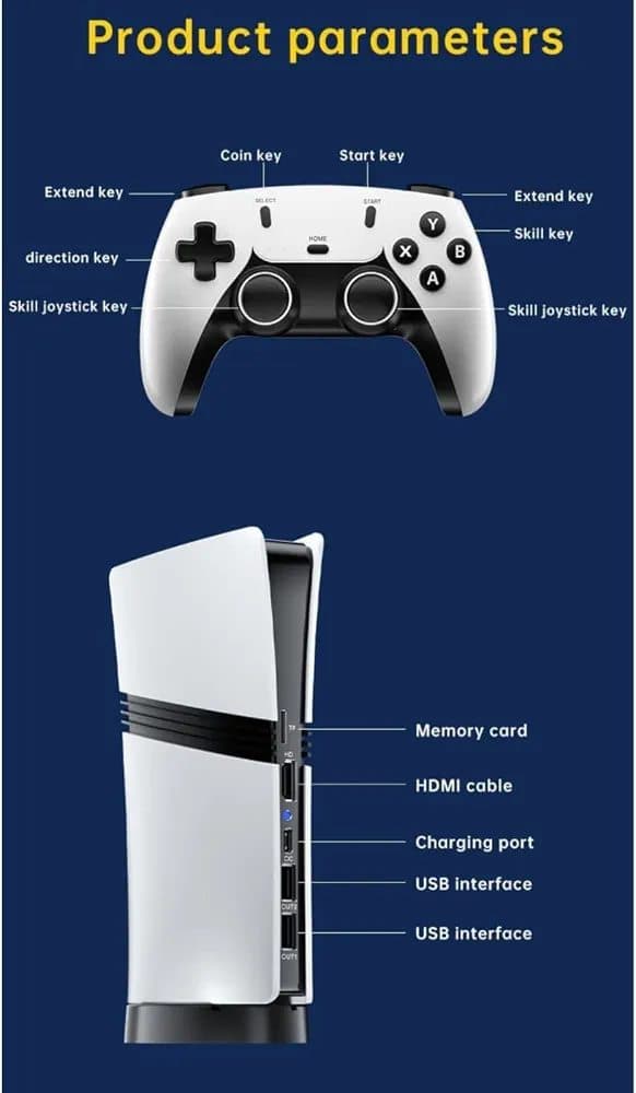 کنسول بازی GS5 Pro (مدل 2.4G Wireless Controller Gamestation) — تصویر ۴