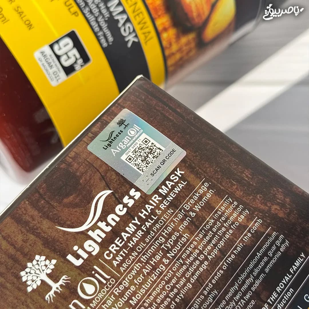 ماسک مو لایتنس آرگان اصلی LIGHTNESS — تصویر ۶