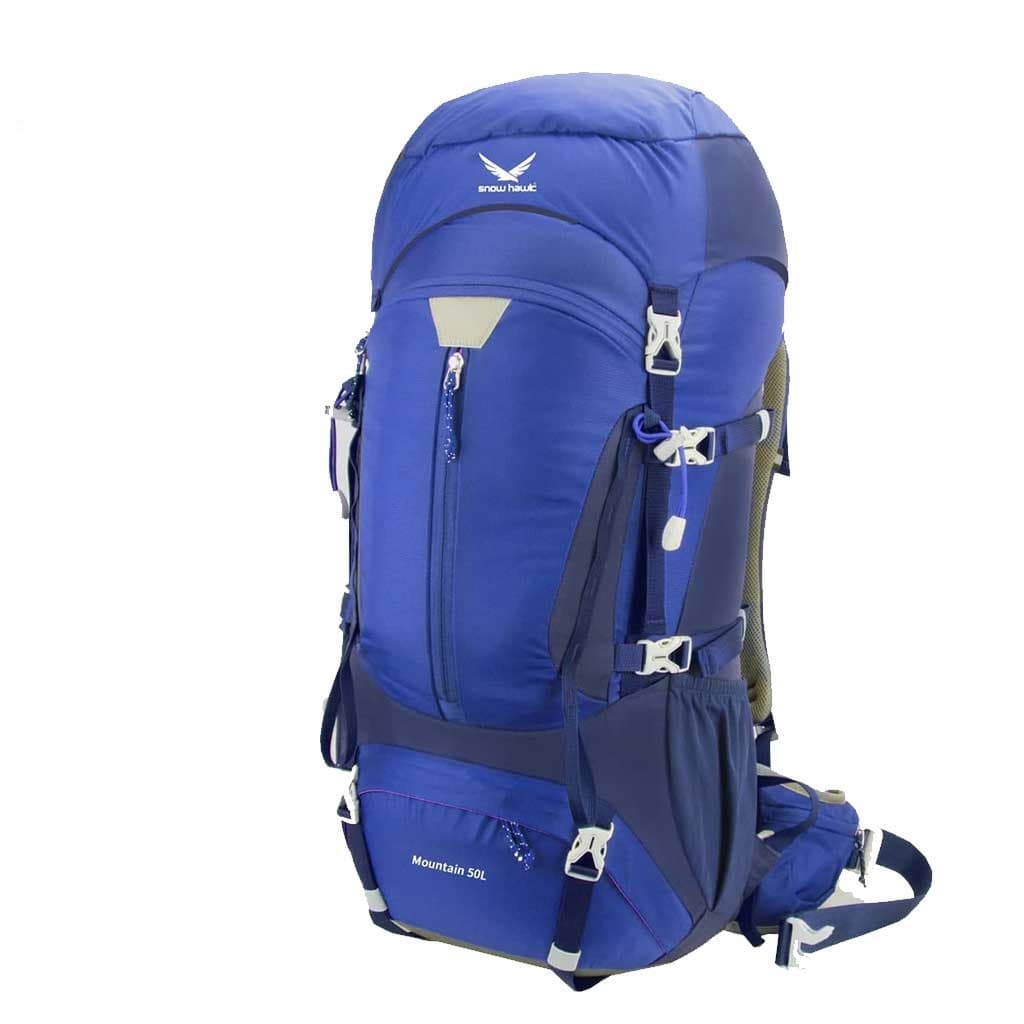کوله پشتی اسنوهاک / SNOWHAWK – مدل Mountain 50L / آبی — تصویر ۲