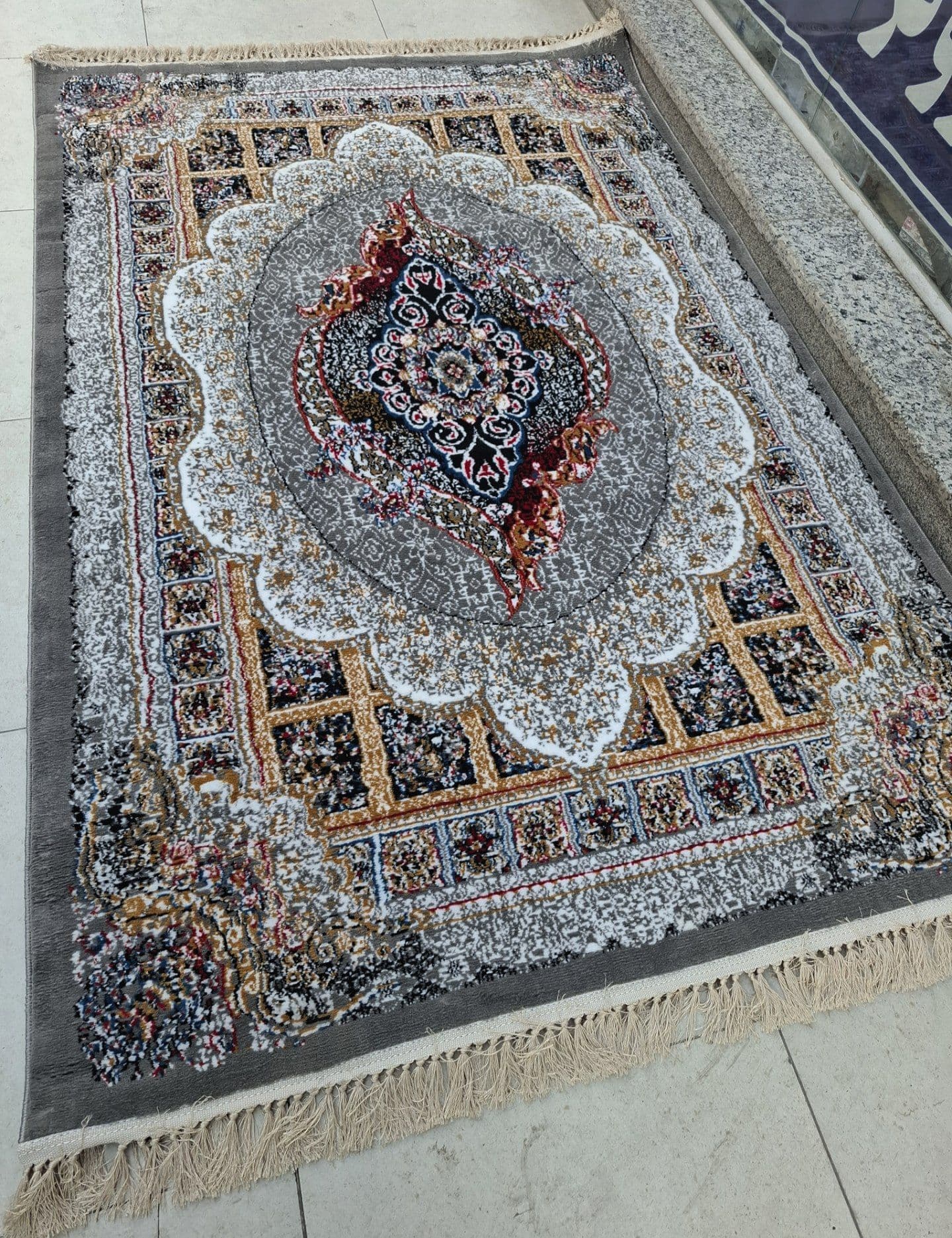 فرش ماندگار نخ بی‌سی طرح ۵۰۰ شانه (۴ متری) قالی قالیچه — تصویر ۶