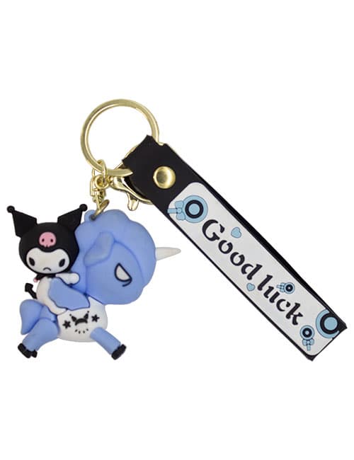 جاکلیدی سیلیکونی فانتزی طرح کرومی و تک‌شاخ
