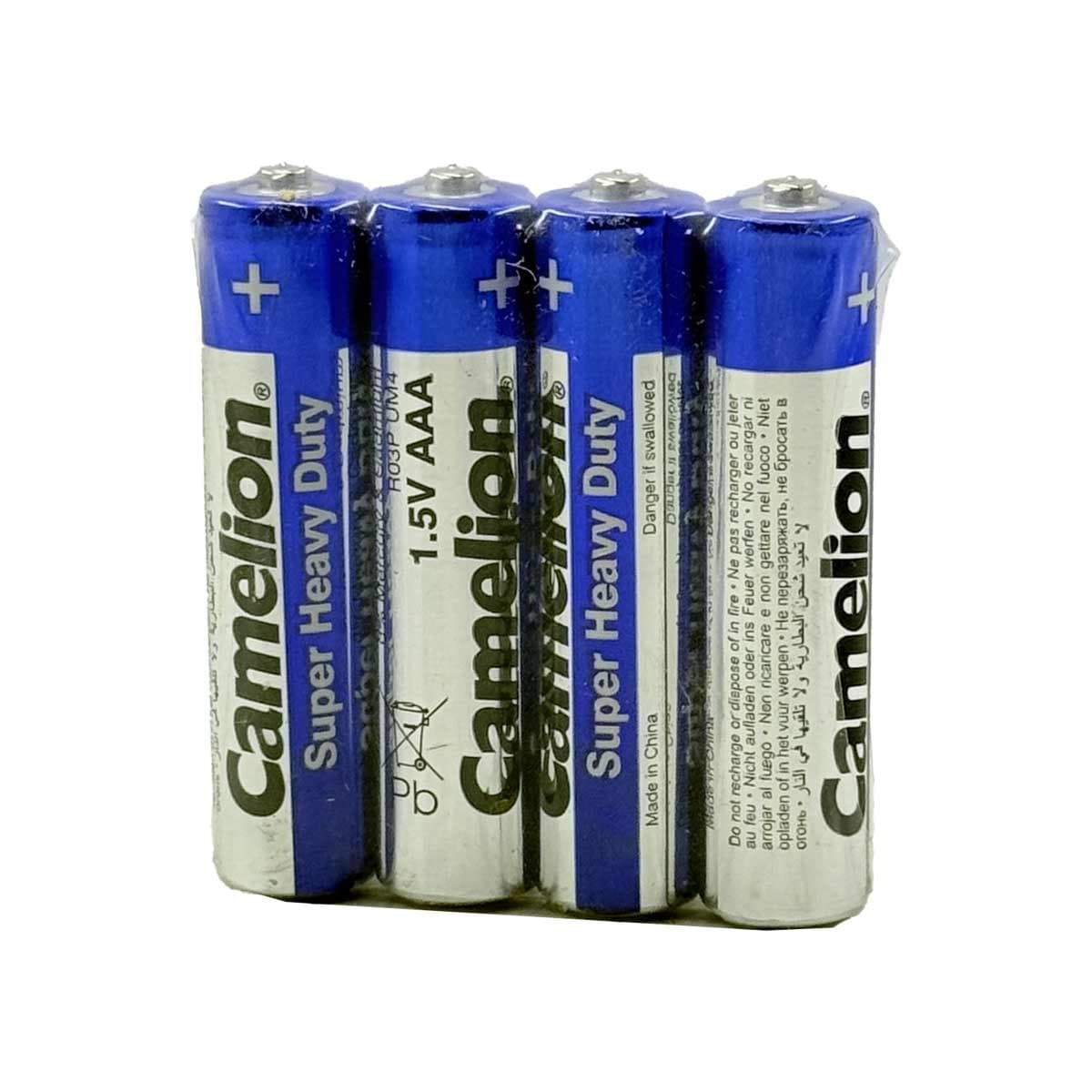 باتری قلمی شیرینگ مدل Super Heavy Duty کملیون چین 4 عددی
