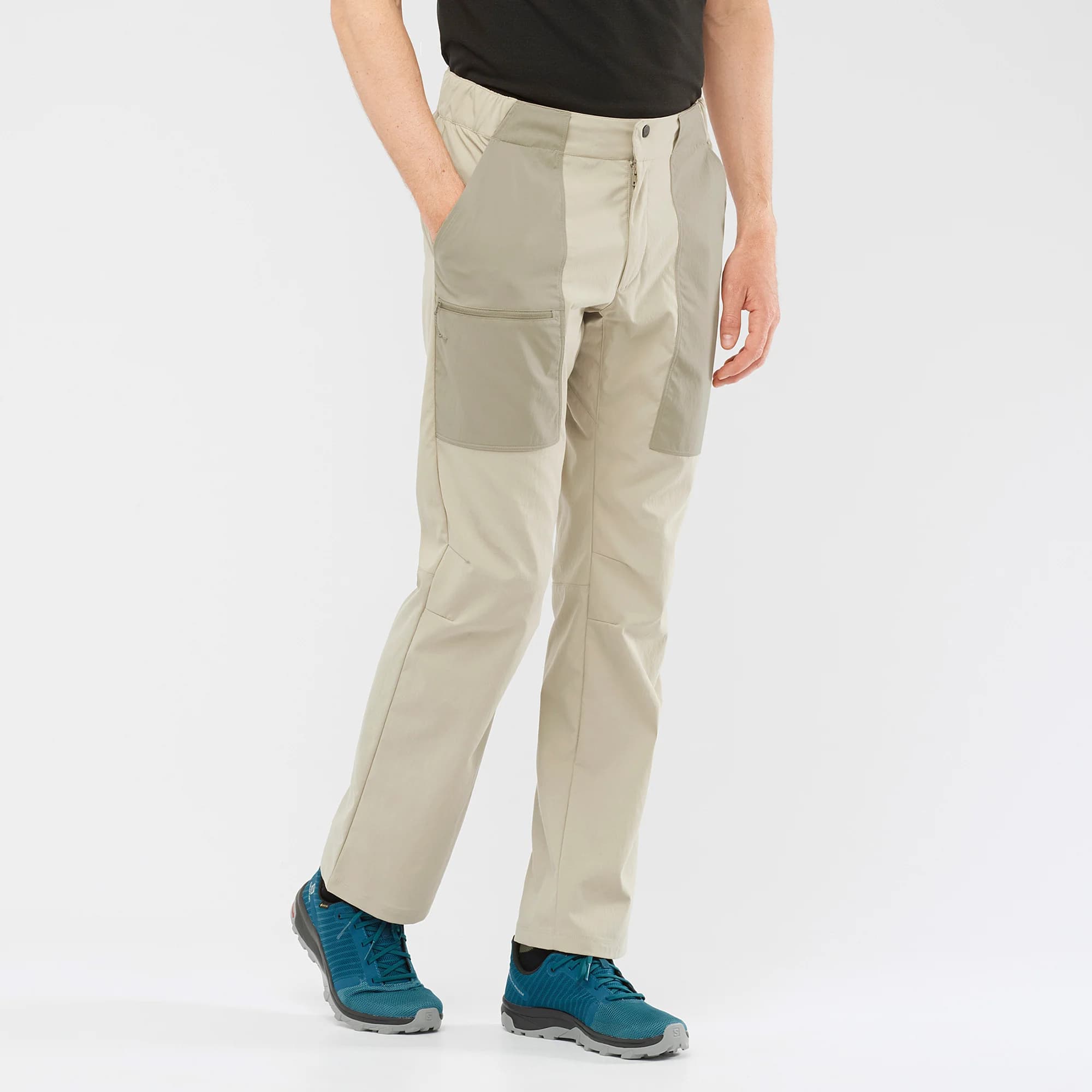 شلوار سالامون / SALOMON – مدل OUTRACK PANT / کرم — تصویر ۲