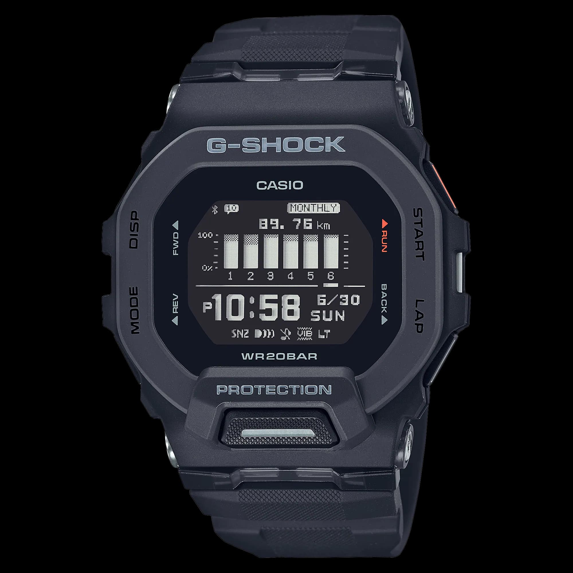 ساعت کاسیو جی شاک / CASIO – مدل GBD-200-1D ا G-SHOCK