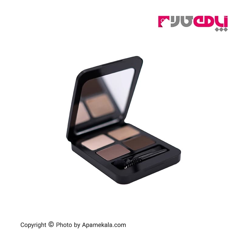 سایه ابرو نوت مدل Note Total Look Brow Kit رنگ 03 brun