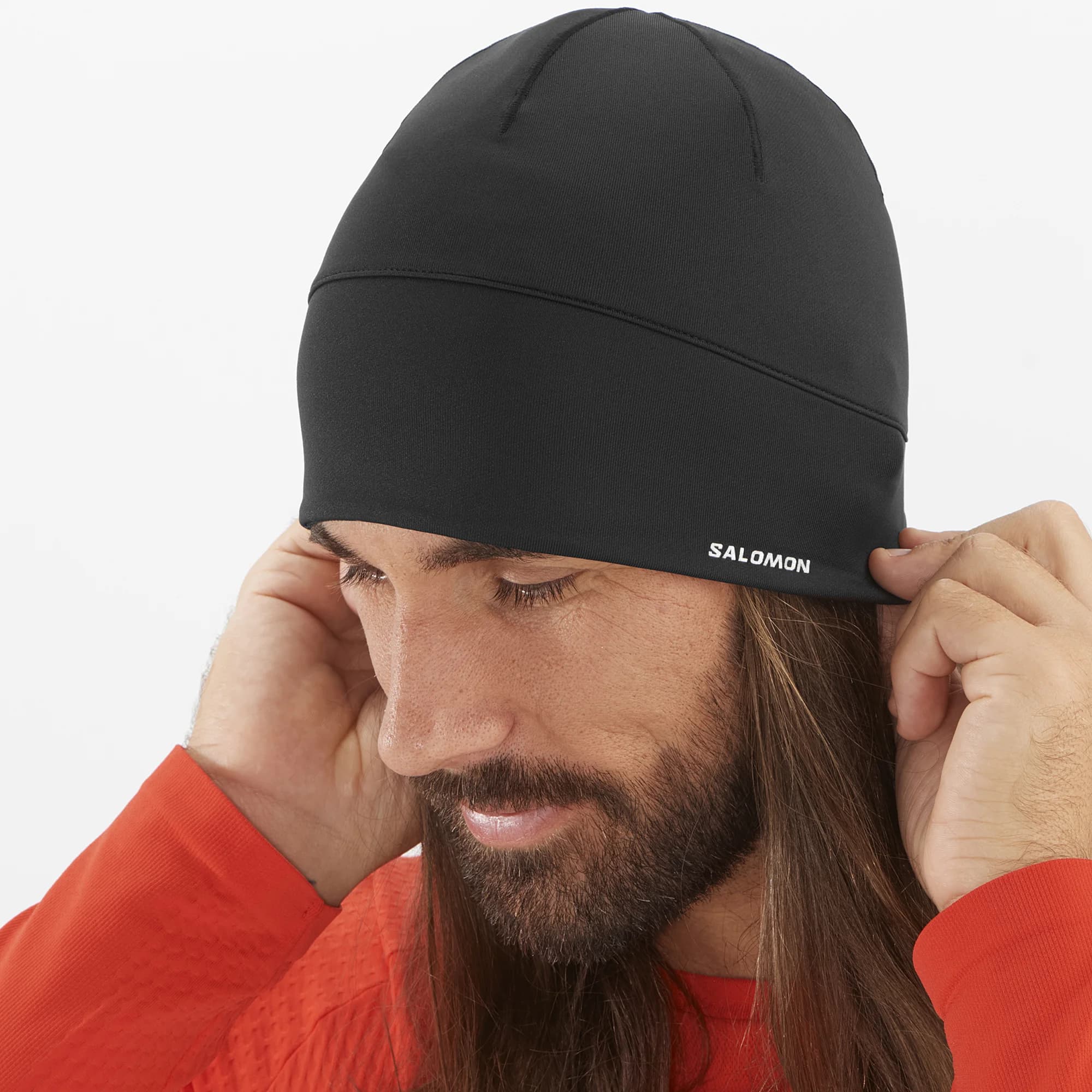 کلاه سالامون / SALOMON – مدل ACTIVE Beanie / مشکی — تصویر ۲