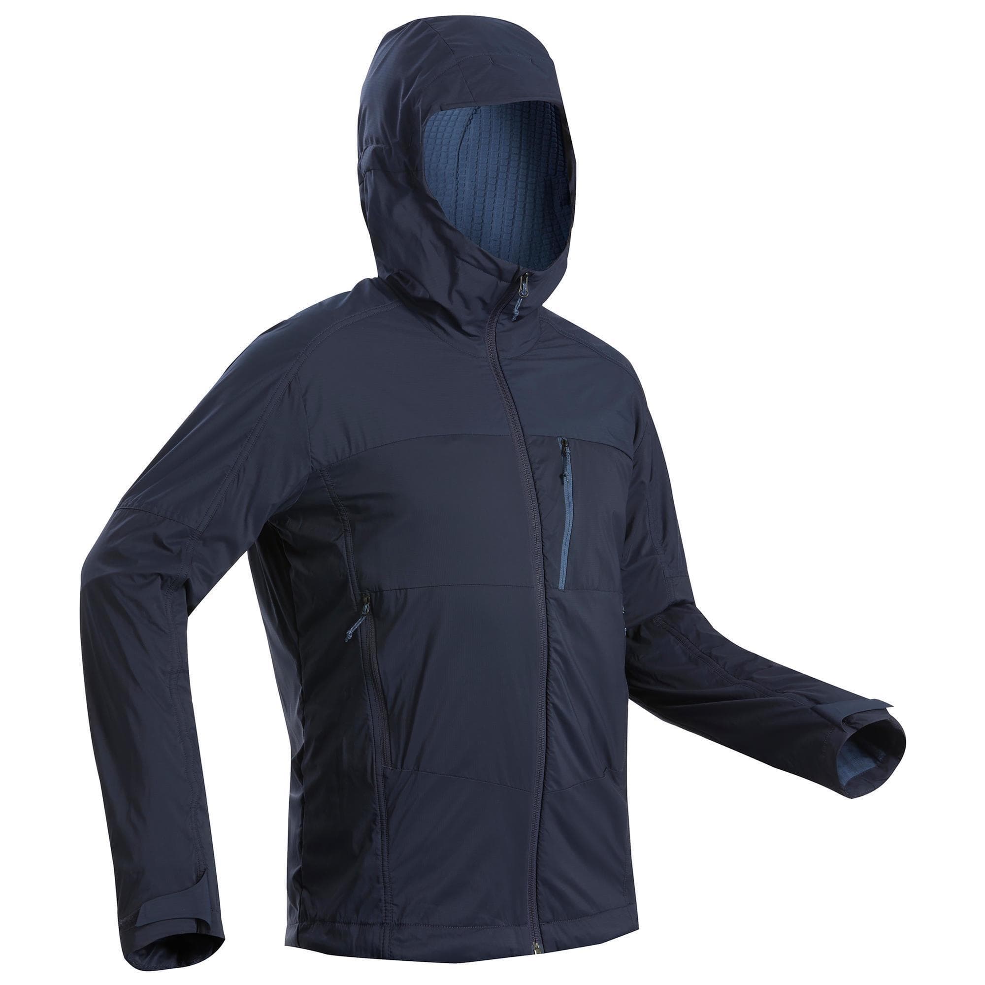 کاپشن کچوا / FORCLAZ – مدل SOFTSHELL MT900 / سرمه ای