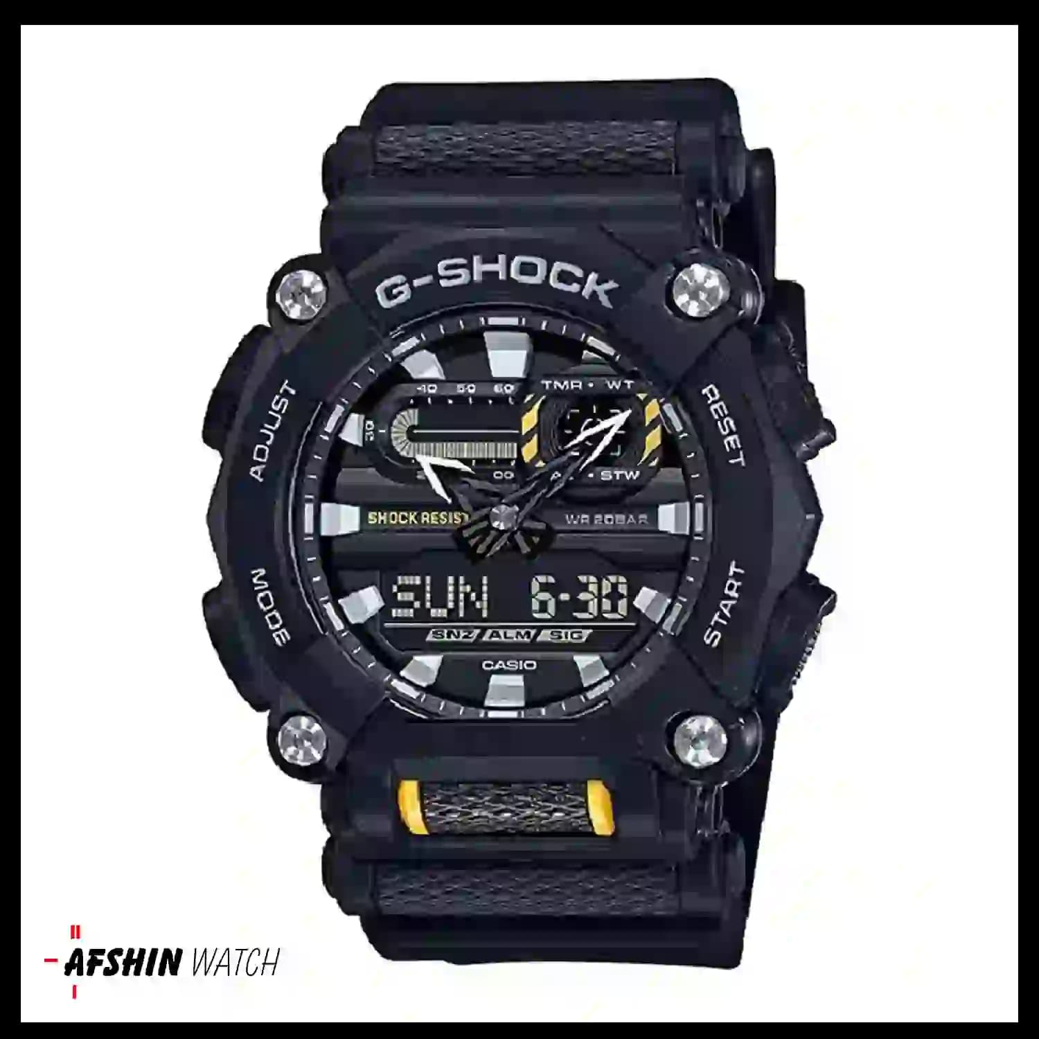 ساعت کاسیو جی شاک / CASIO – مدل GA-900A-1A9 ا G-SHOCK — تصویر ۱۰