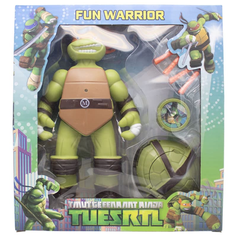 اکشن فیگور اورجینال لاکپشتهای نینجا مایکل آنجلو برند Fun Warrior — تصویر ۸