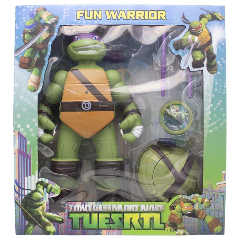 اکشن فیگور اورجینال لاک‌پشتهای نینجا دوناتلو برند Fun Warrior — تصویر ۸