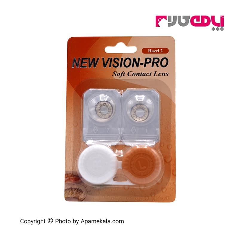 لنز طوسی عسلی New vision-pro hazel 2