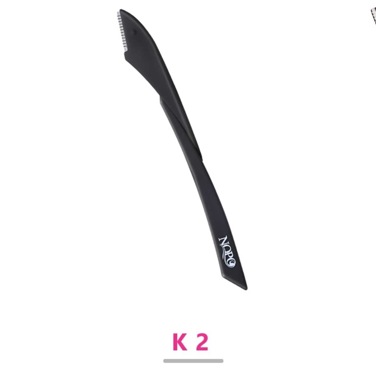 تیغ ابرو دسته مخملی حرفه ای نوپوNOPO مدل K2 — تصویر ۲