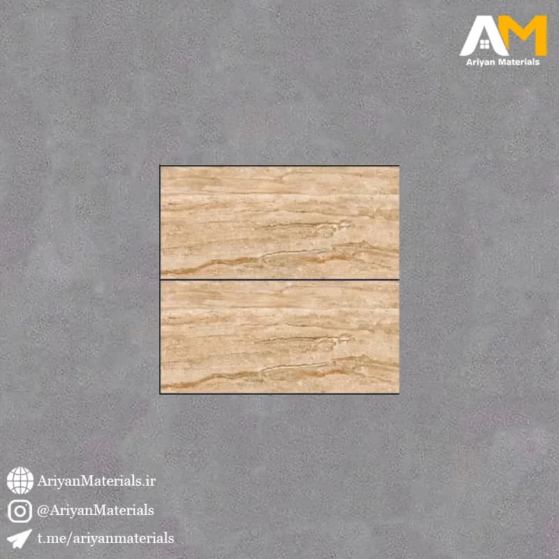 سرامیک کف طرح دیور قهوه ای
