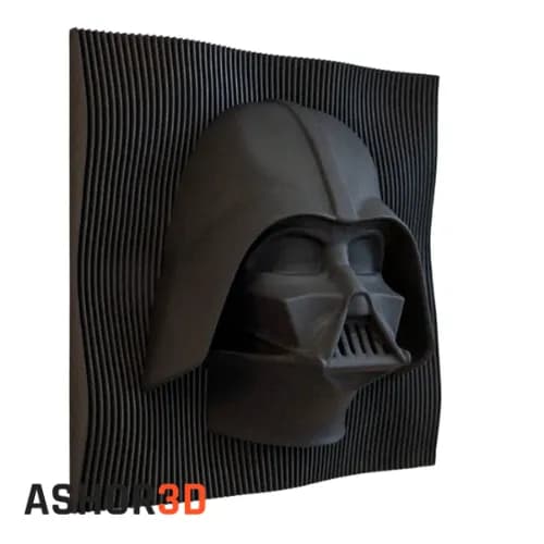 دکوری سه بعدی Darth Vader ویژه علاقمندان استار ورز — تصویر ۳