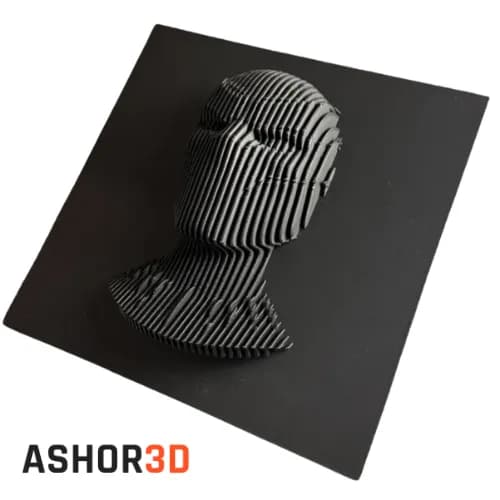 دکوری سه بعدی پلنگ سیاه Black Panther | Ashor3D