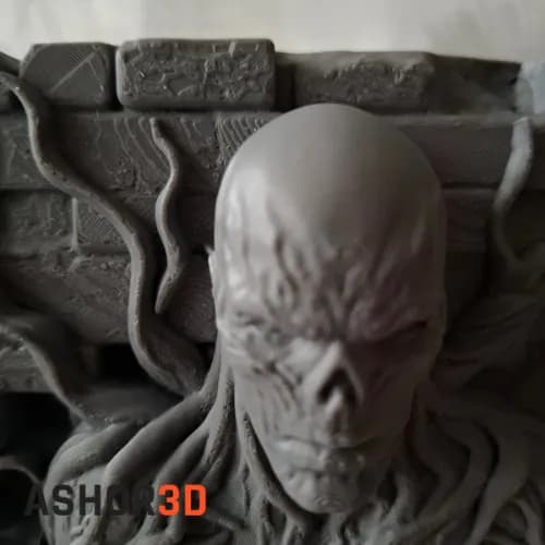 دکوری سه بعدی Vecna Stranger Things طرح برجسته — تصویر ۲