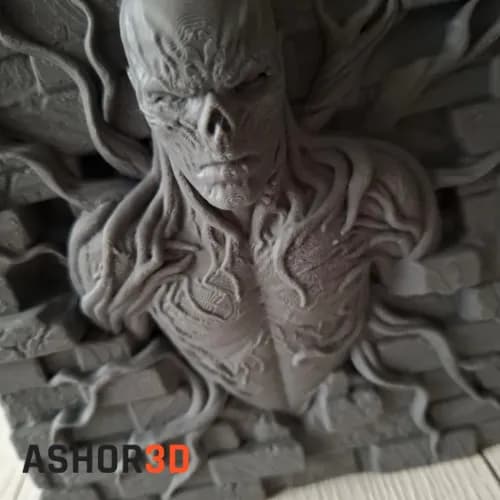 دکوری سه بعدی Vecna Stranger Things طرح برجسته — تصویر ۳