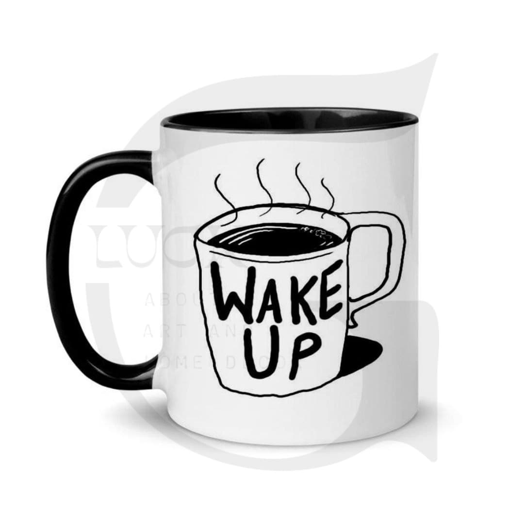 ماگ طرح WAKE UP کد MCA5