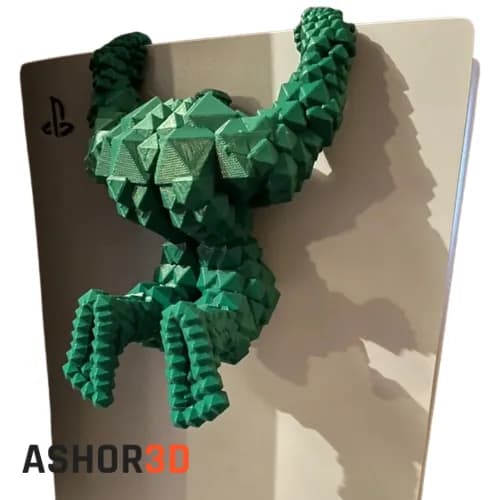 نگهدارنده هدفون PS5 / PS5 Pro طرح هالک | Ashor3D