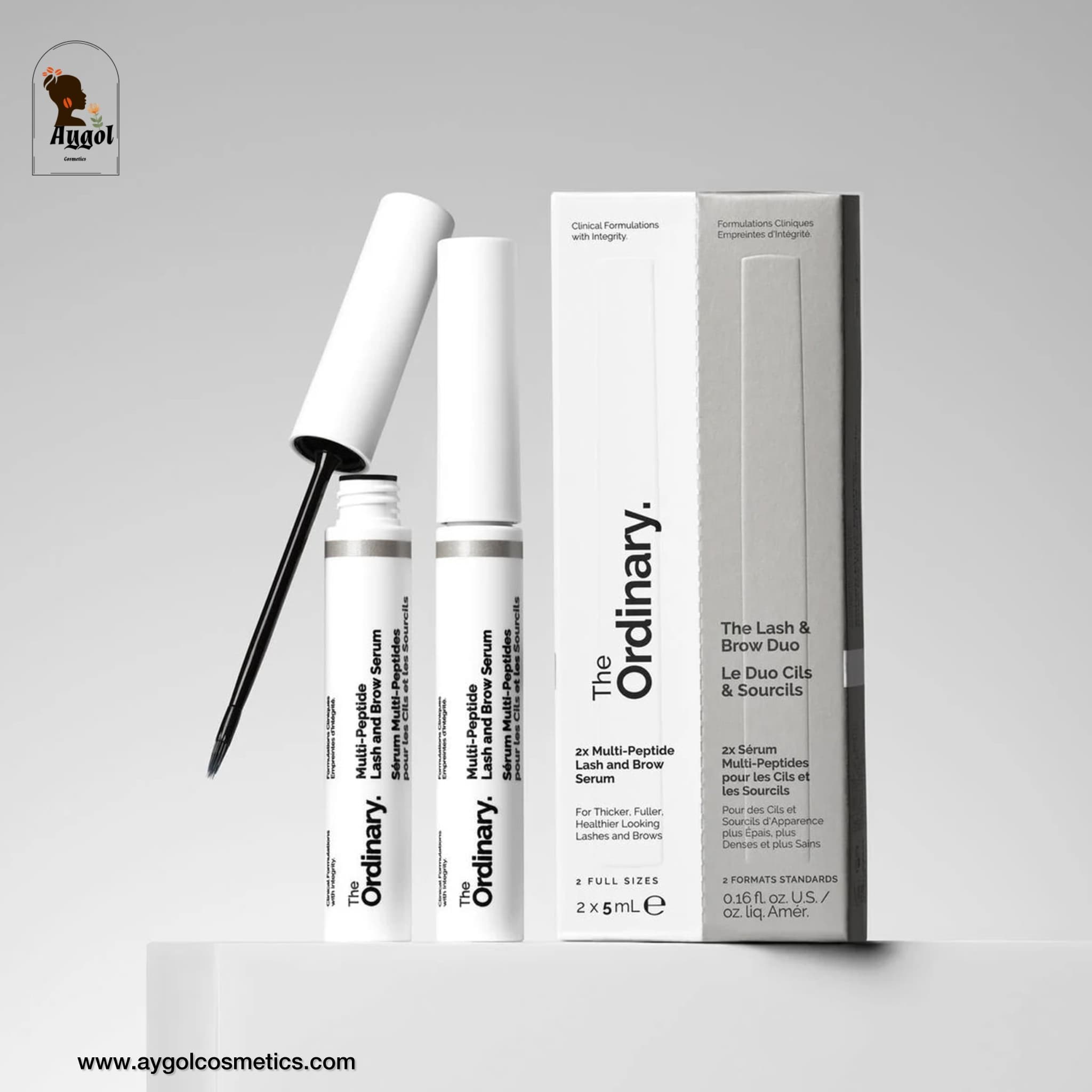 سرم تقویت کننده مژه و ابرو اوردینری مولتی پپتید لش اند برو The Ordinary Multi-Peptide Lash and Brow Serum — تصویر ۲