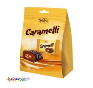 شکلات کاراملی ووبرو 200 گرم پاکتی VOBRO Brownie