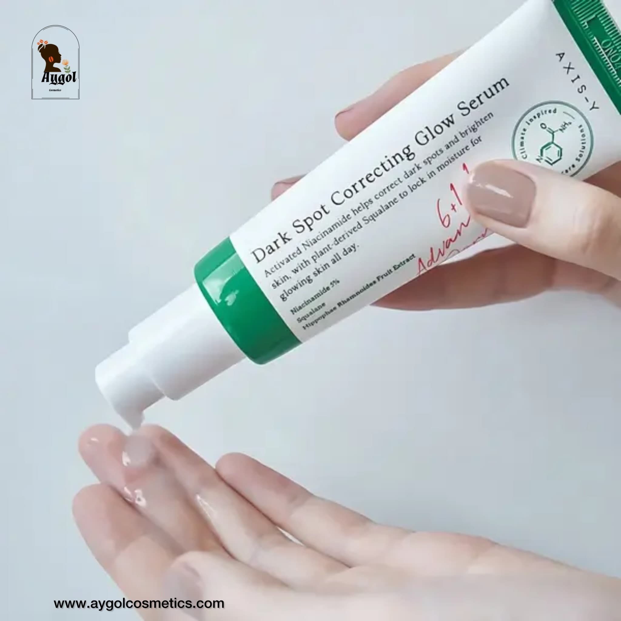 سرم ضد لک و روشن کننده حاوی نیاسینامید دارک اسپات کورکتینگ گلو اکسیس وای AXIS-Y Dark Spot Correcting Glow Serum — تصویر ۲