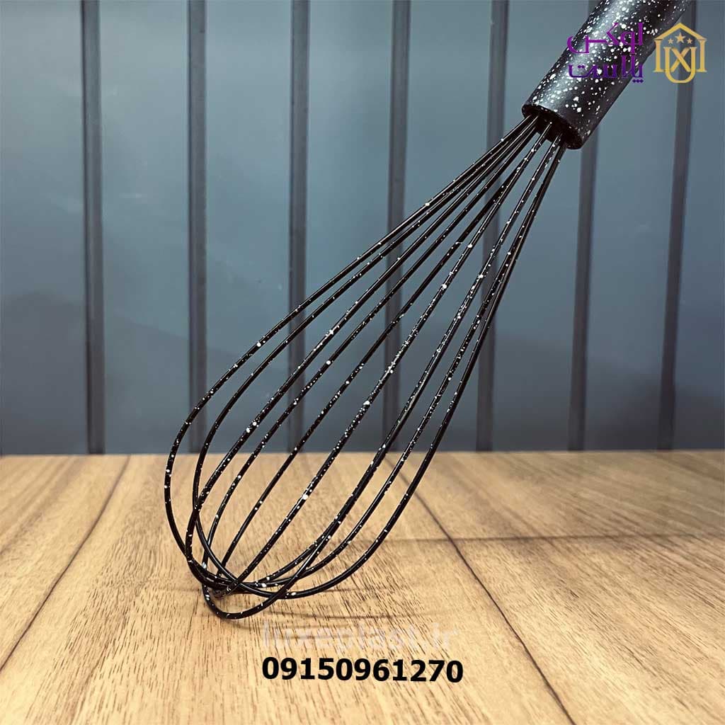 همزن دستی سیلیکونی خالدار شنگیا کد7460 — تصویر ۲