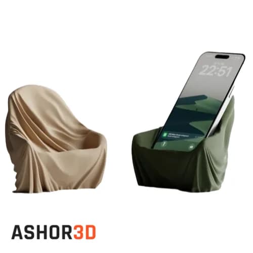 هولدر موبایل طرح Seraphon پرینت سه‌بعدی | Ashor3D