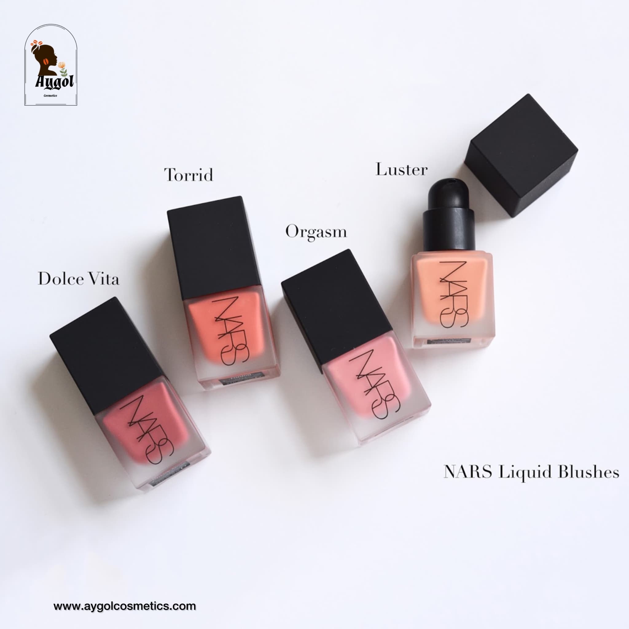 رژگونه مایع نارس رنگ Orgasm Nars Liquid Blush Orgasm — تصویر ۴