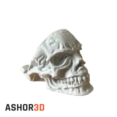 هولدر موبایل طرح جمجمه | استند پرینت سه‌بعدی Ashor3D — تصویر ۲