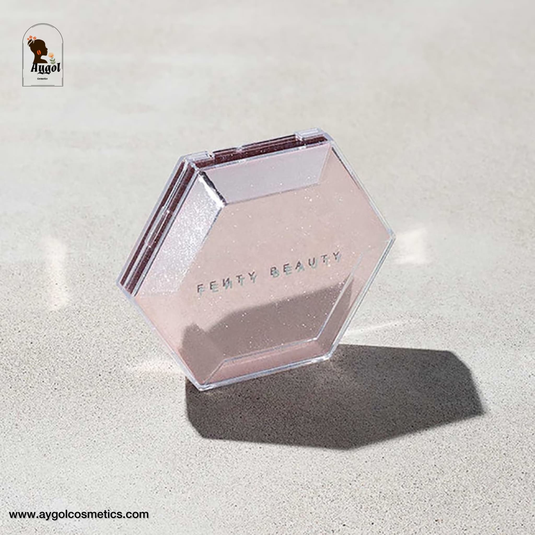 هایلایتر فنتی بیوتی مدل دیاموند بمب الماس Fenty beauty by Rihanna diamond bomb all_over diamond veil — تصویر ۲