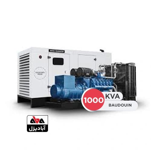 دیزل ژنراتور 1000 کاوا بادوین مدل 12M26G1000/5 — تصویر ۲