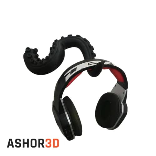 نگهدارنده دیواری هدفون مدل هشت پا | Ashor3D — تصویر ۳