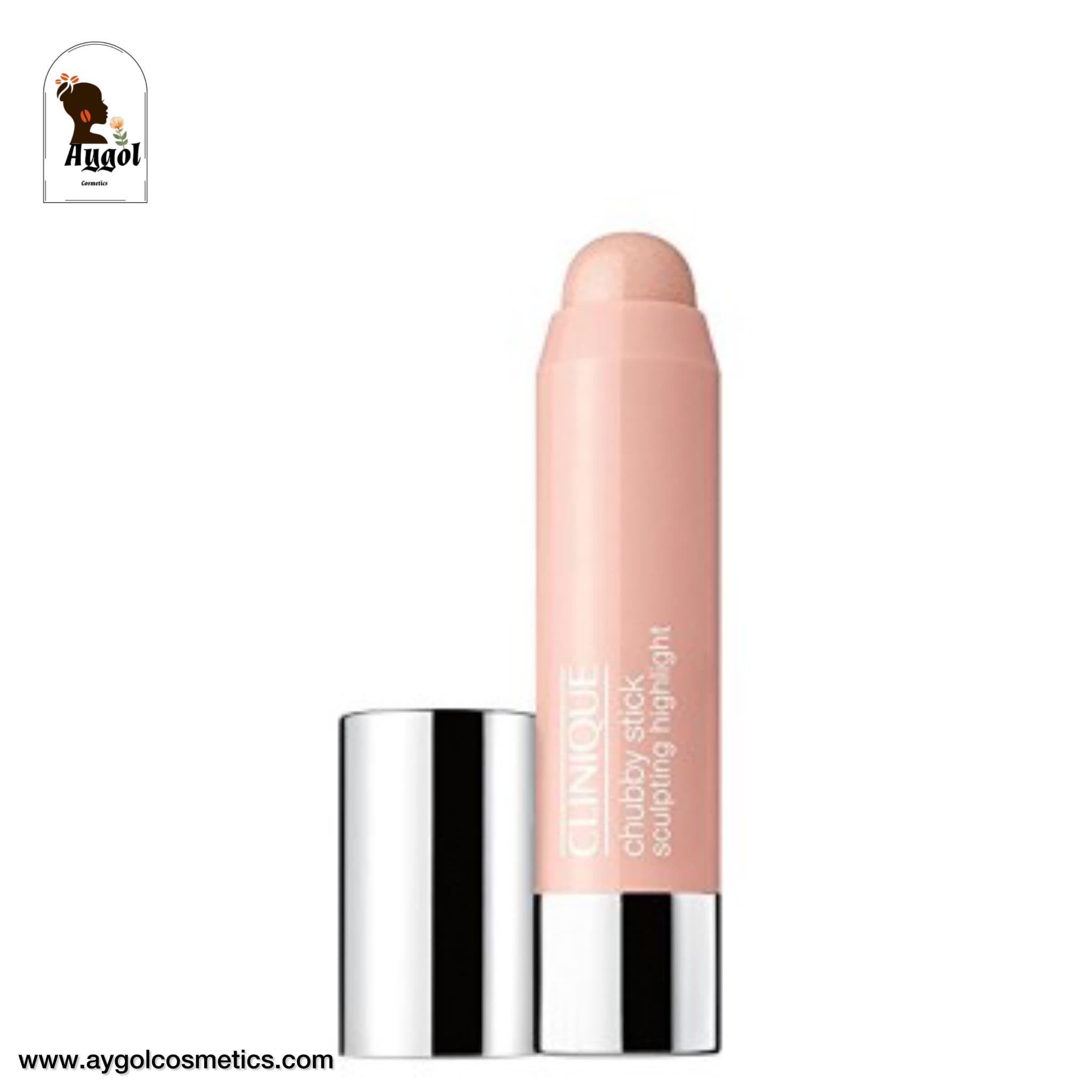 هایلایتر استیکی کلینیک مدل چابی استیک رنگ ampd up apple Clinique Chubby Stick Sculpting Highlight
