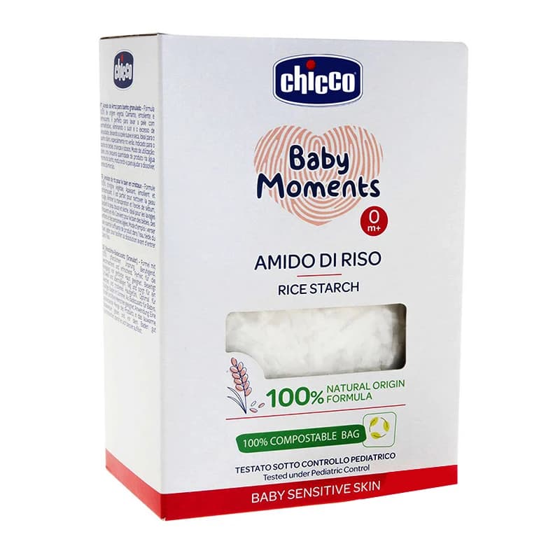پودر نشاسته برنج چیکو Baby Moments 250 گرم