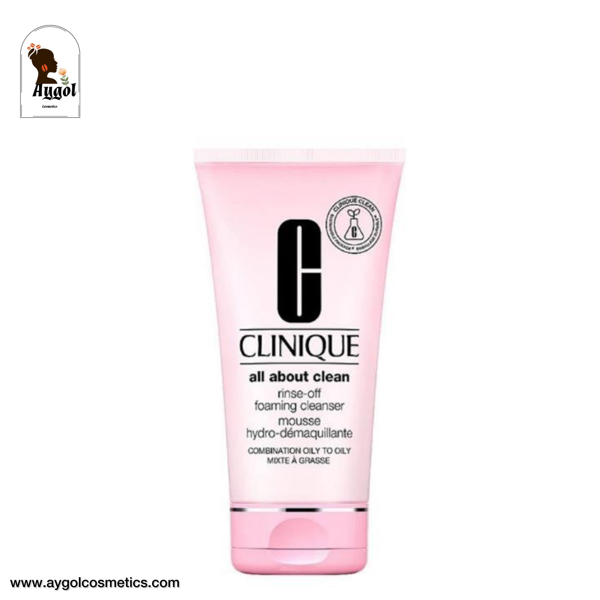 فوم شستشوی صورت کلینیک مخصوص پوست چرب و مختلط Clinique All About Clean Rinse-Off Foaming Cleanser