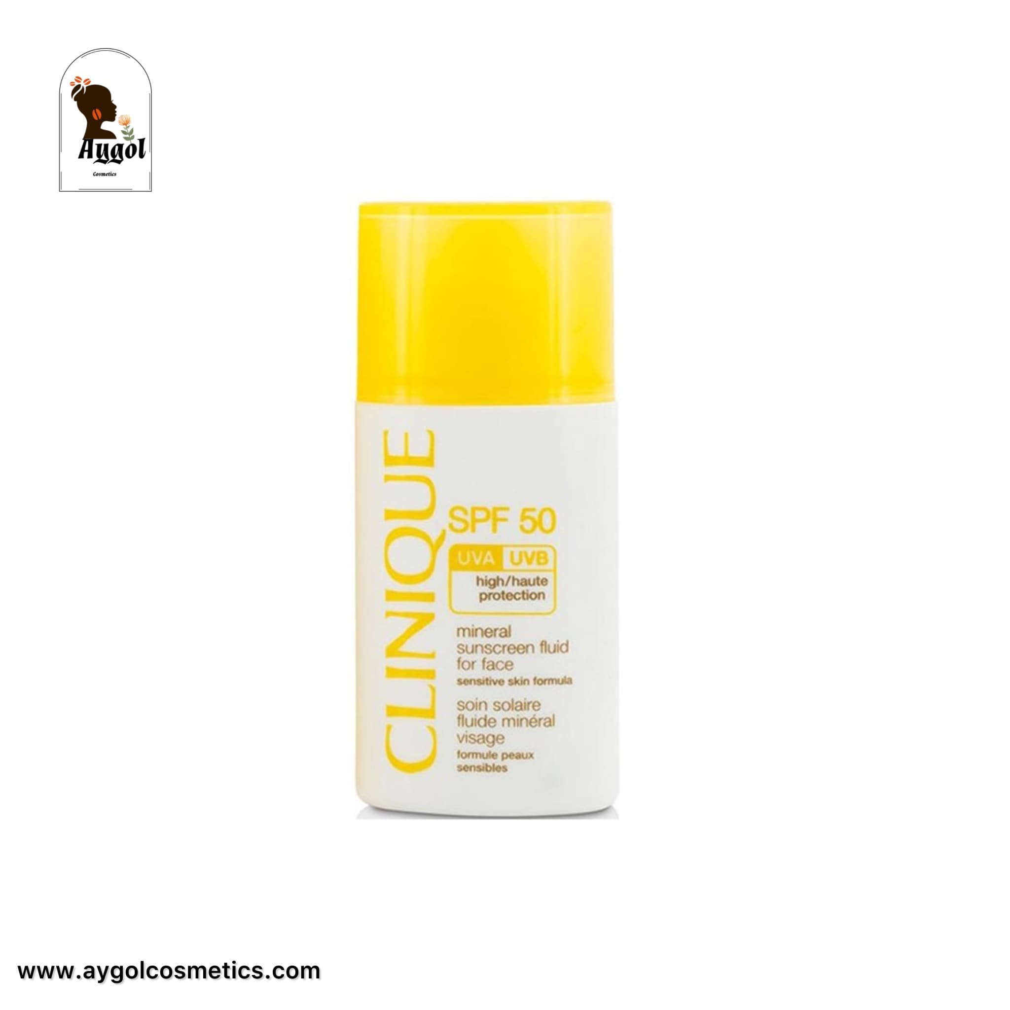 ضدآفتاب مینرال SPF50 کلینیک CLINIQUE MINERAL SUNSCREEN FLUID FOR FACE SPF50