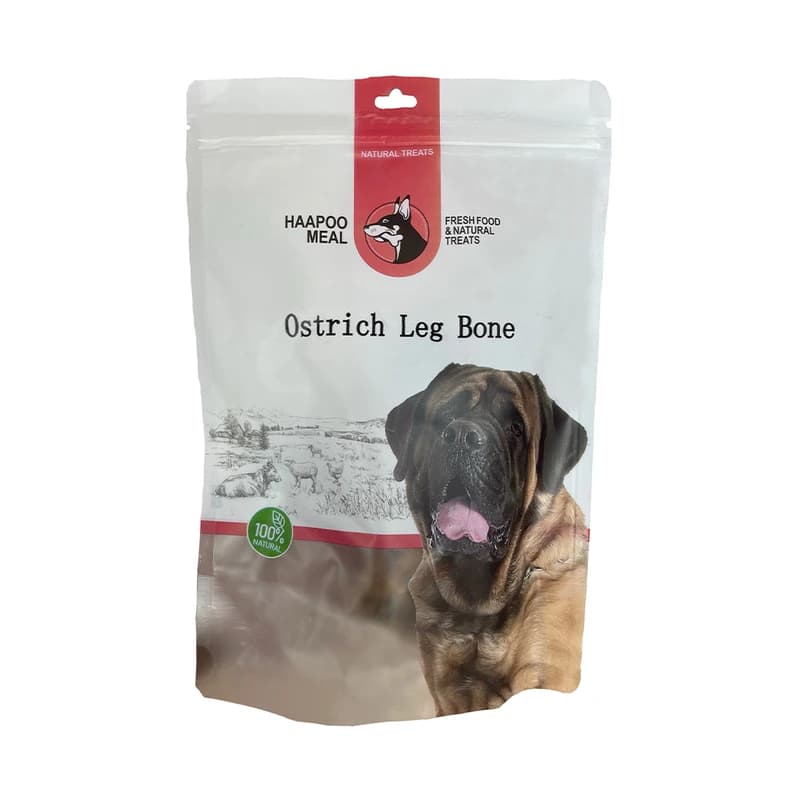 تشویقی سگ هاپومیل مدل قلم شترمرغ کد Ostrich Bone
