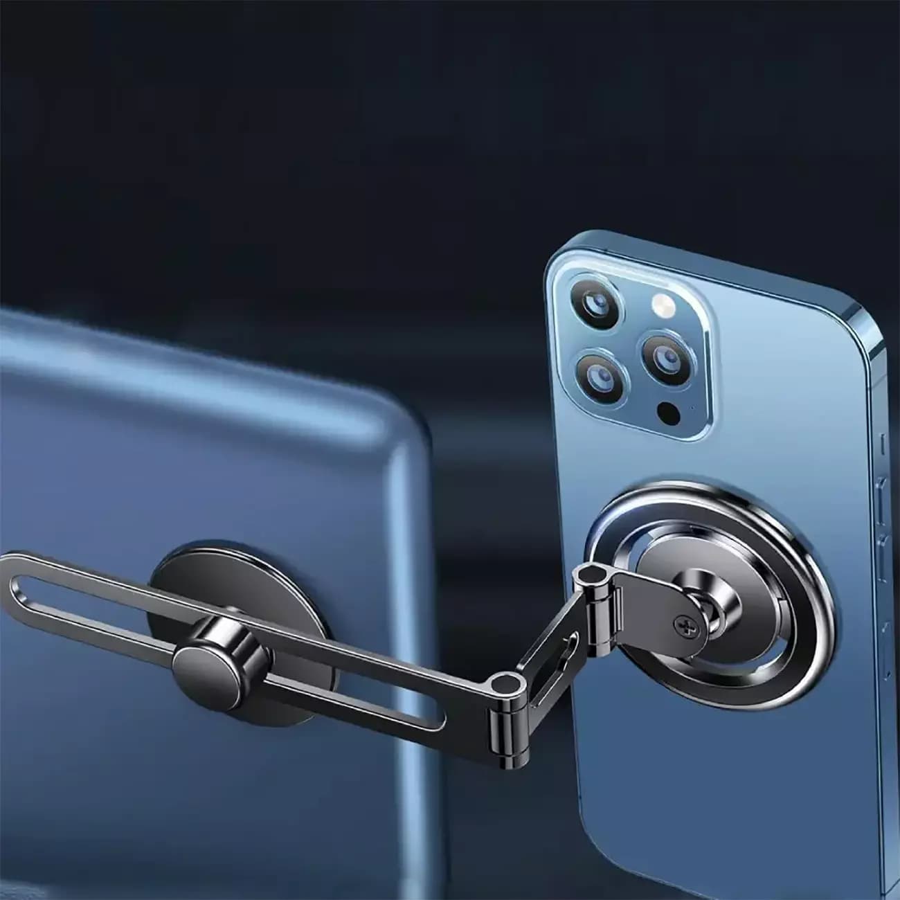 هولدر گوشی موبایل مگنتی چندکاره مناسب اتصال به لپتاپ ایکس او XO C132 — تصویر ۴