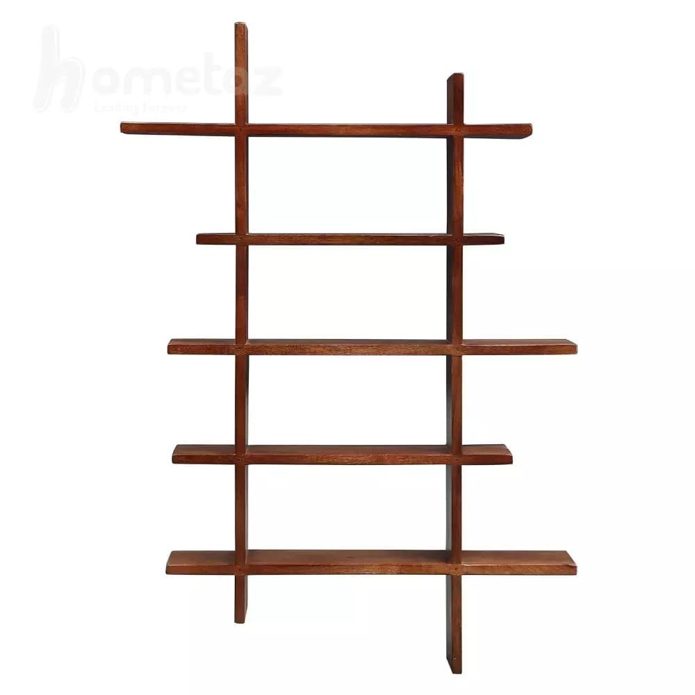 شلف mdf دیواری لوکس طرح چوب مدل ht2036 — تصویر ۴