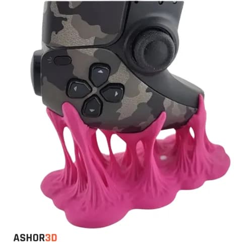 استند دسته بازی PS5 طرح Bubble Gum | پایه نگهدارنده PLA