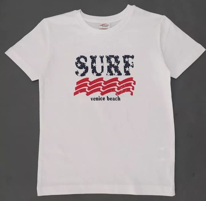 تیشرت سفید surf — تصویر ۳