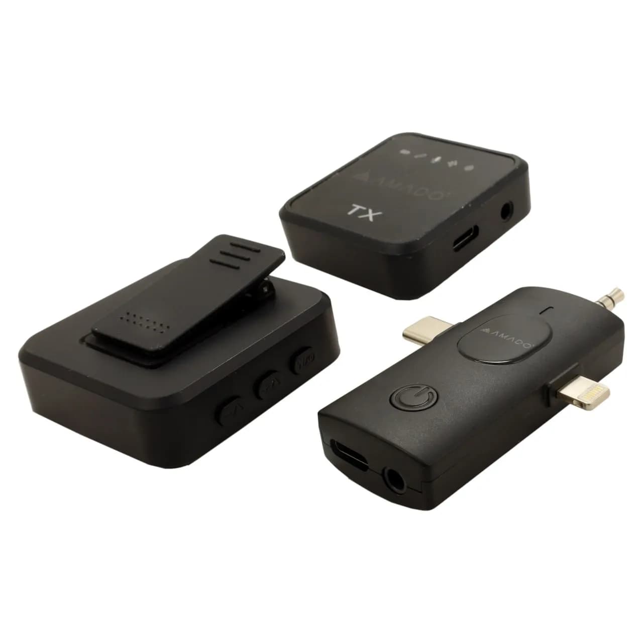 میکروفون بی‌سیم 3 در 1 آمادو مدل AMADO MC13 — تصویر ۳