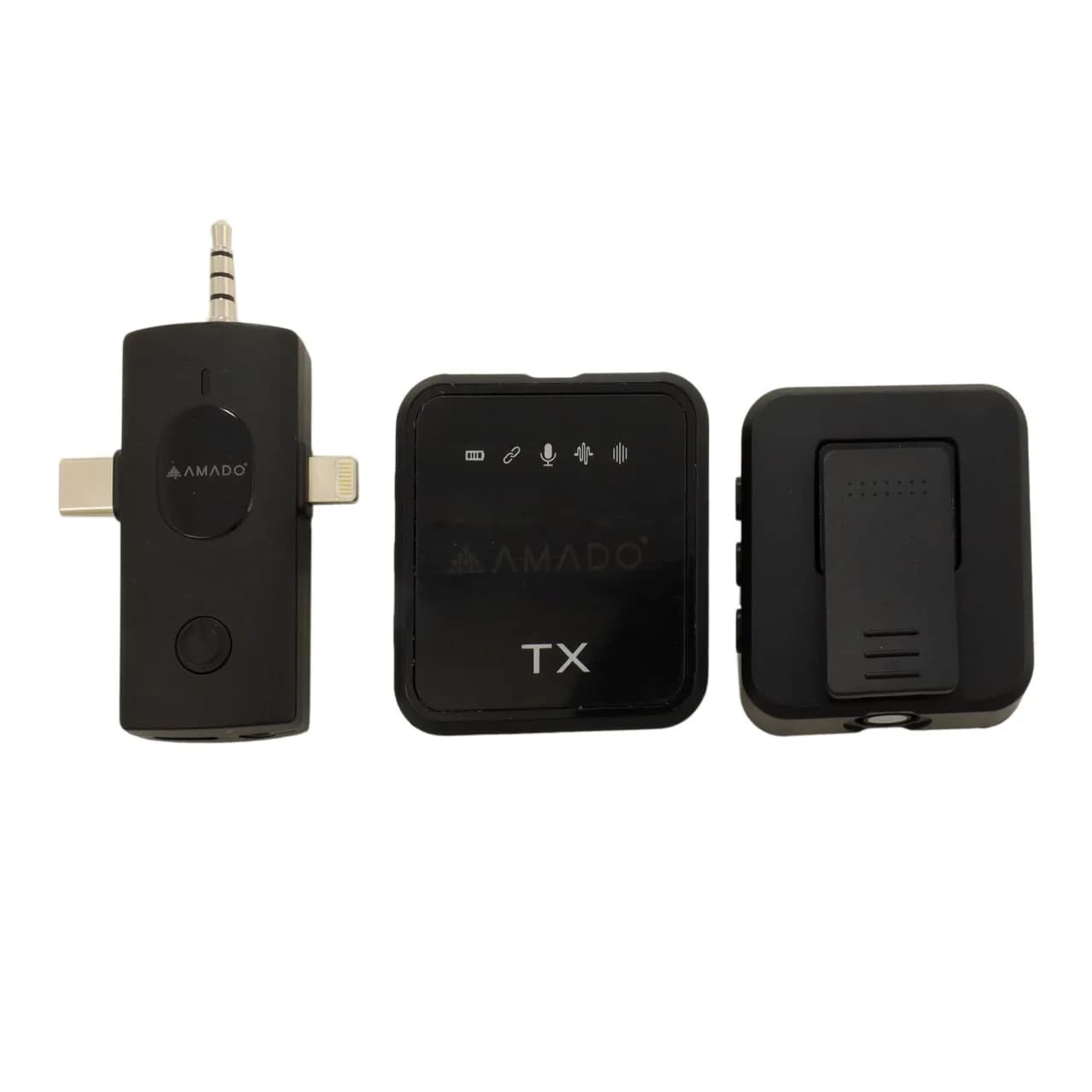 میکروفون بی‌سیم 3 در 1 آمادو مدل AMADO MC13 — تصویر ۶