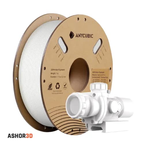 فیلامنت PLA High Speed سفید Anycubic قطر 1.75mm