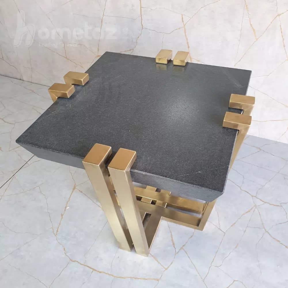عسلی پایه استیل مات و براق مدل اوکلین — تصویر ۳