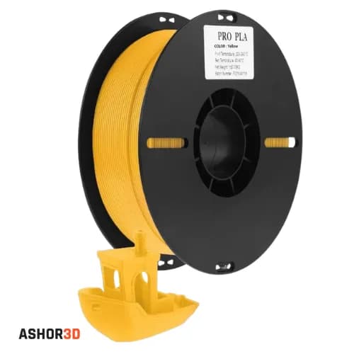 فیلامنت Pro PLA زرد Trustfill قطر 1.75mm