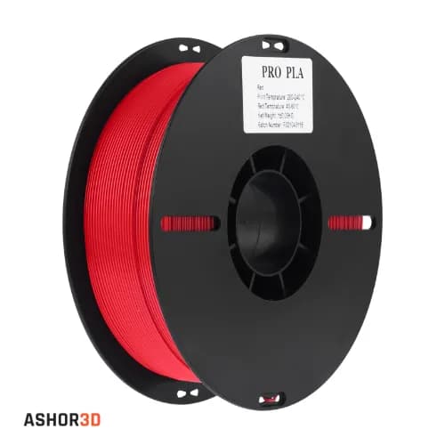 فیلامنت Pro PLA قرمز Trustfill قطر 1.75mm