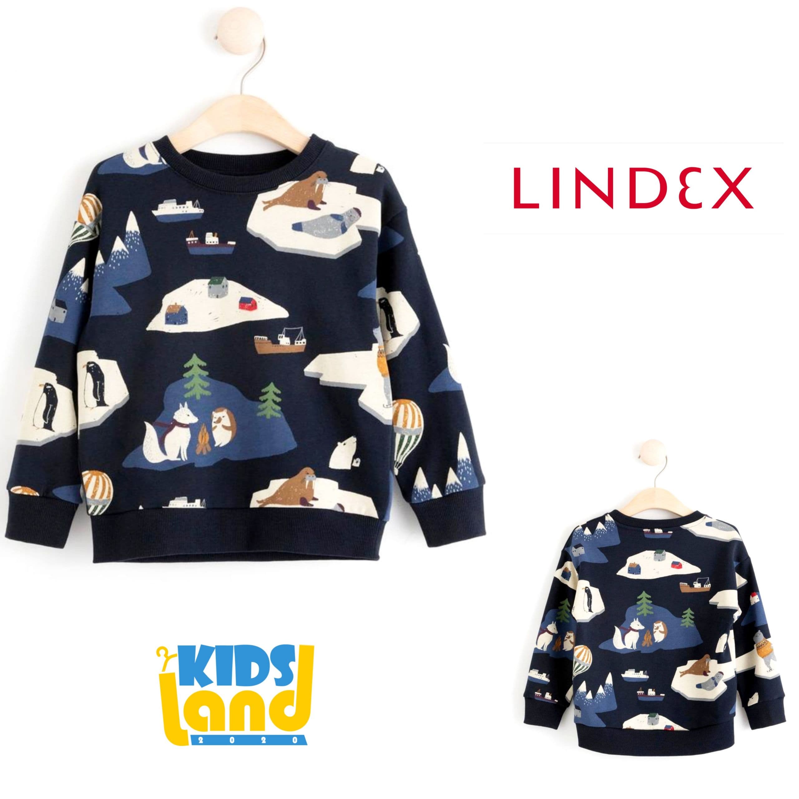 دورس تو کرک سرمه ای برند LINDEX